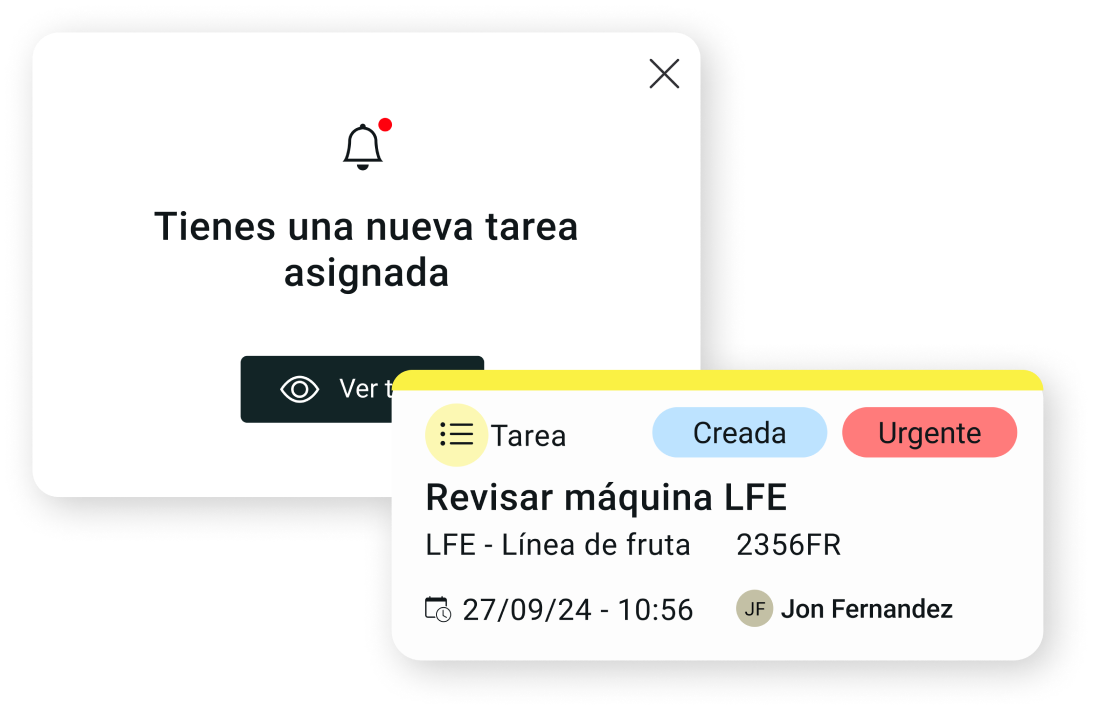 software desperdicio aliemntacion asignar tareas