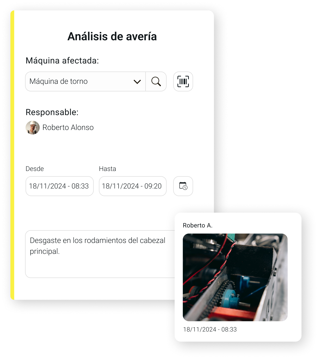 Software Mantenimiento Autonomo - reporte de anomalias